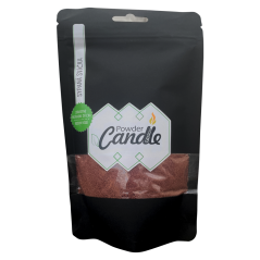 Hnědá sypaná svíčka PowderCandle